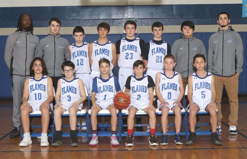 Middle school boys basketball 2021-22