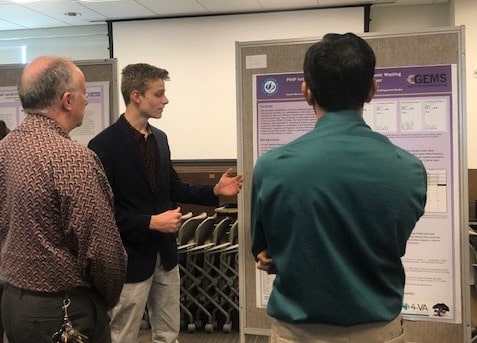 Destin Witmer presents at the 2019 James Madison University Biosymposium