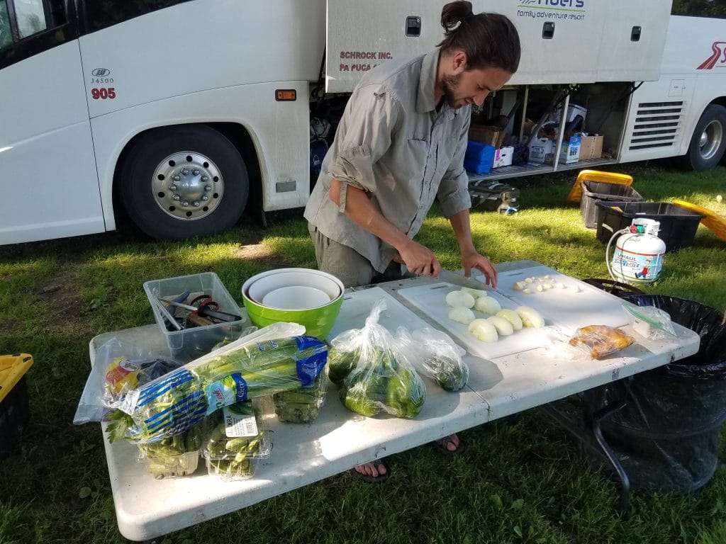 Kyle Good, cook for Discovery 2019