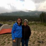 Mary Yoder and Andrea Wenger at Rocky Mountain National Park