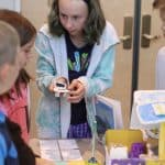 EMES 5th graders share projects with younger classes
