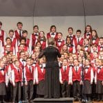 Shenandoah Valley Children's Choir under the direction of Janet Hostetler (EMHS class of 1983).