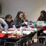 We Serve and National Honor Society Christmas stocking project