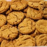 Volunteers supplied home baked cookies for letter writers