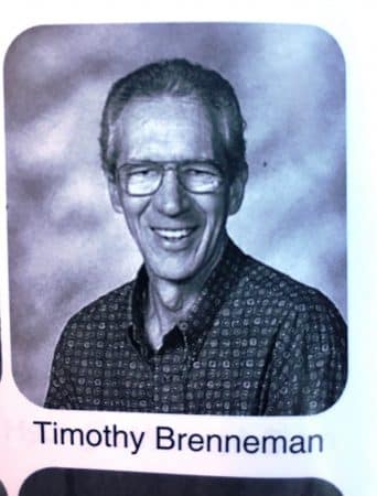 Timothy Brenneman, 1951-2020, in the 2010 Ember yearbook