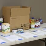 National Honor Society organized a food box collection for Capital Christian Church, Nov. 2020