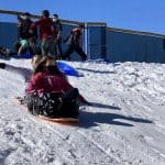 PE sledding