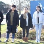 New students from South Korea join the EMS community in January 2021