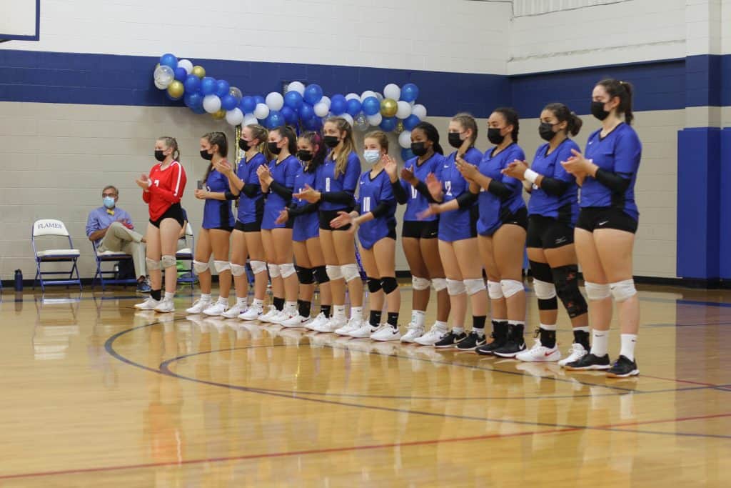 Homecoming 2021 volleyball