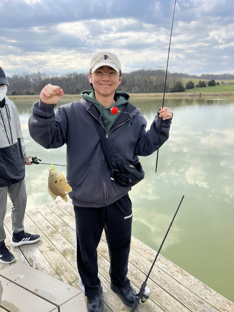 E-term fishing in local ponds 2021