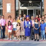 Britney Garcia-Moya's family came out in full to celebrate! Britney is the first in her family to earn a high school diploma in the US. Britney also earned a certificate in auto mechanics from Massanutten Technical Center.