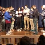 Chamber Choir opens Chapel on MLK Jr Day, 2022 with "Lift Every Voice and Sing"