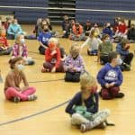 Elementary Gathering in the gym
