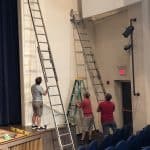 Shekinah finds a new home in the auditorium