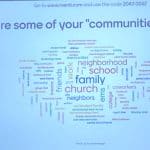 Faculty/staff conference... What are some of your communities?