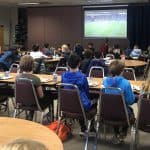 World Soccer during lunch 2022