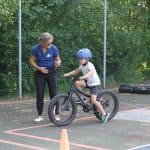 Kindergarten bicycle day
