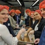 Model UN club serves with Rise Against Hunger in DC, Feb. 2023