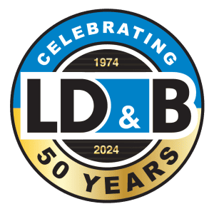 LD&B_AnniversaryLogo_Color